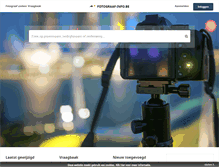 Tablet Screenshot of fotograaf-info.be